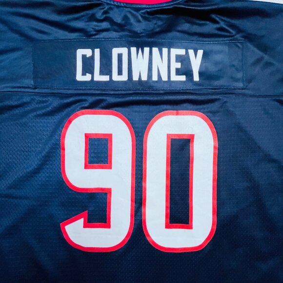 Houston Texans NFL Pro Line 90 Jersey 4XL Navy Blue Polyester - Picture 13 of 16